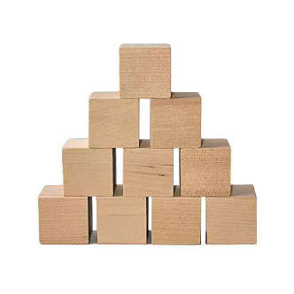 木キューブブロック